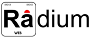 Radium web logo